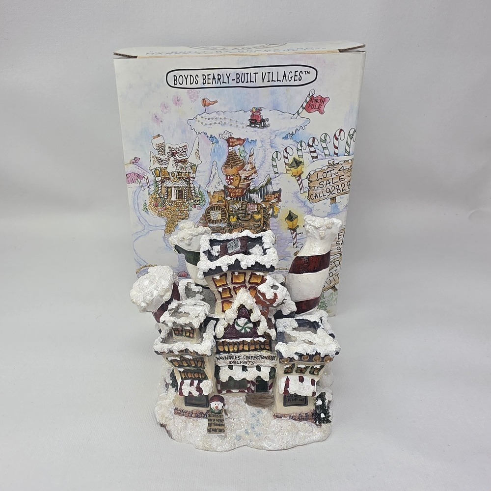 Boyds Bearly-Built Villages Kringle's Confectionary Delights 19036